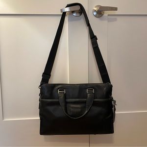 TUMI Leather Briefcase